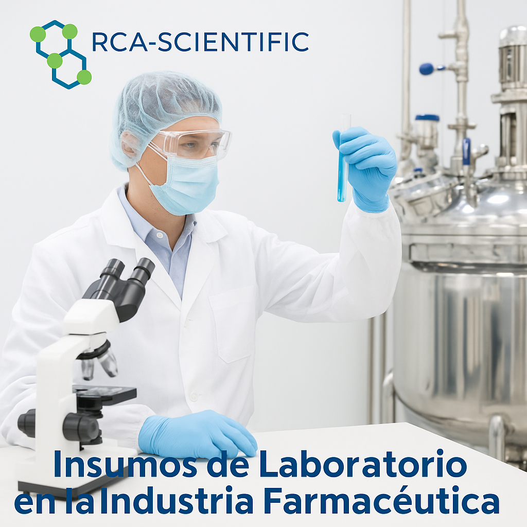 Insumos de laboratorio para la industria farmacéutica